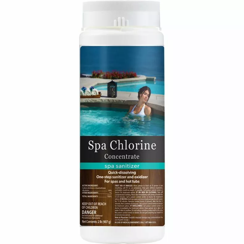Spa chlorine granules