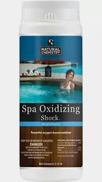 Spa oxidizing shock treatment